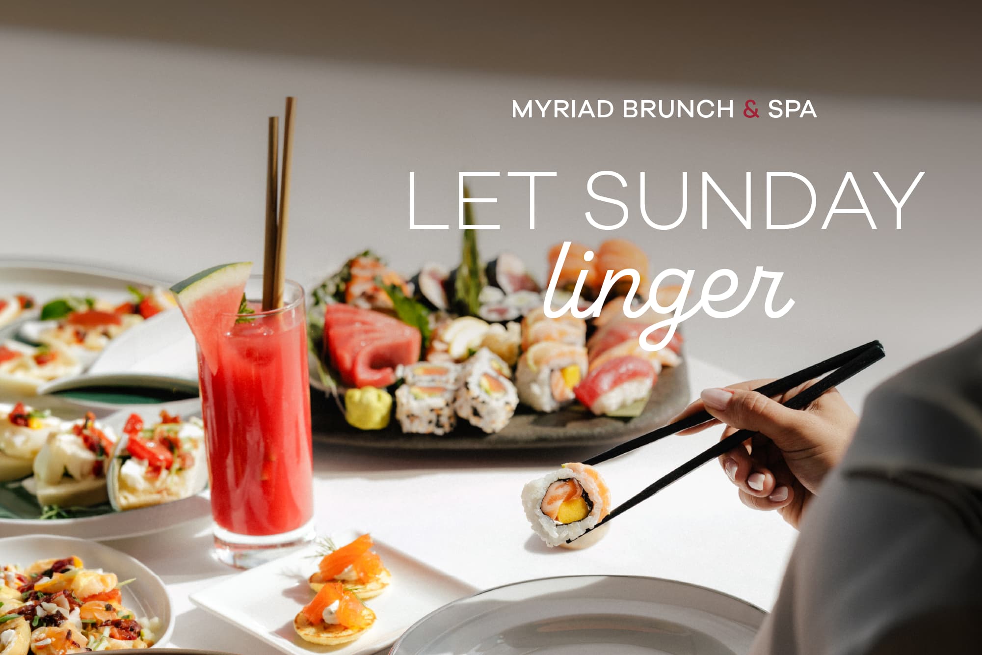 MYRIAD SUNDAY Brunch Lisboa