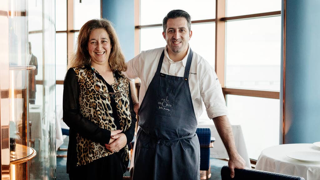 A primeira vez num Michelin