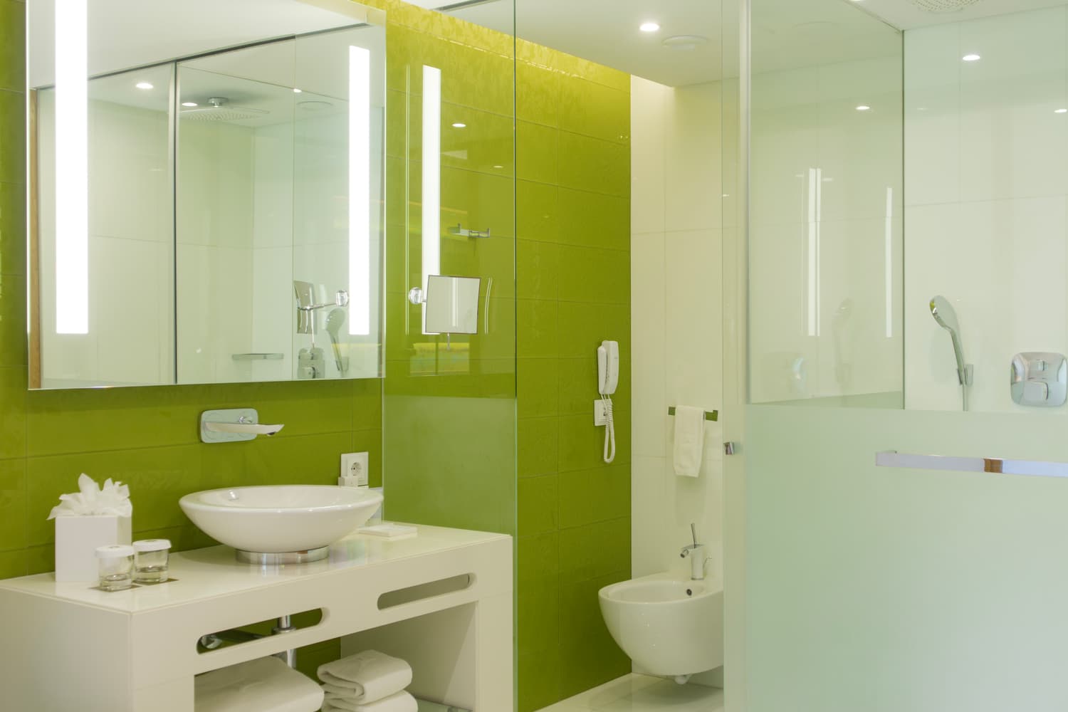 Deluxe Zimmer - Blick auf das Resort