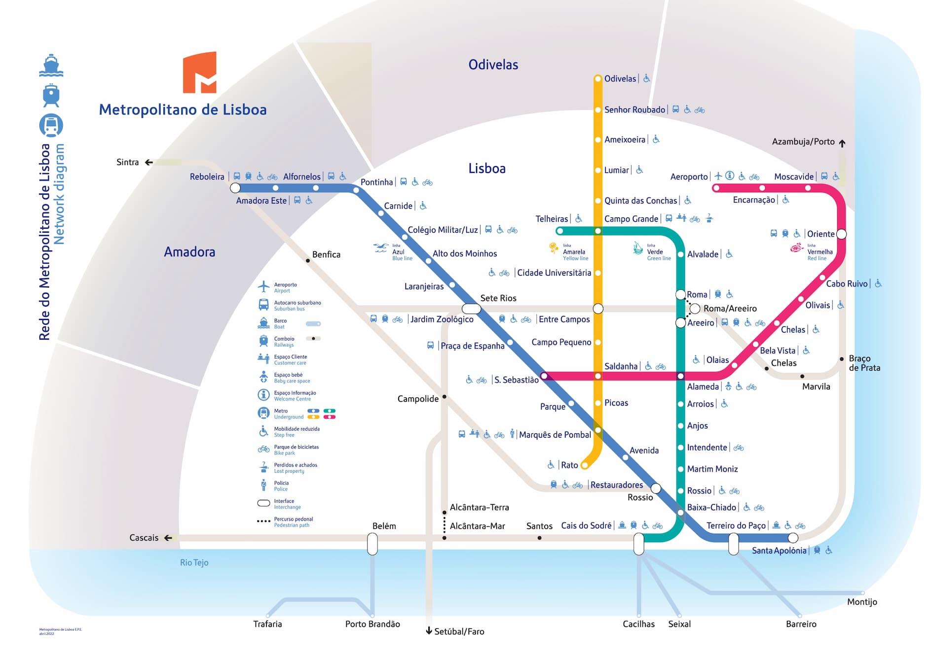 Metro Paragem Linha Vermelha