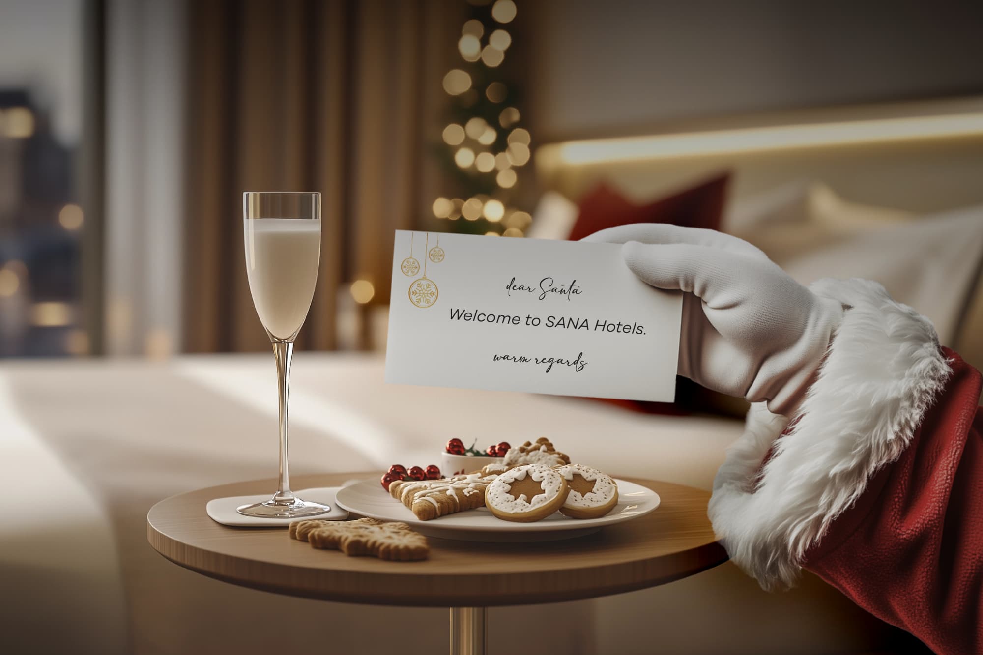 Pai Natal nos Hotéis SANA