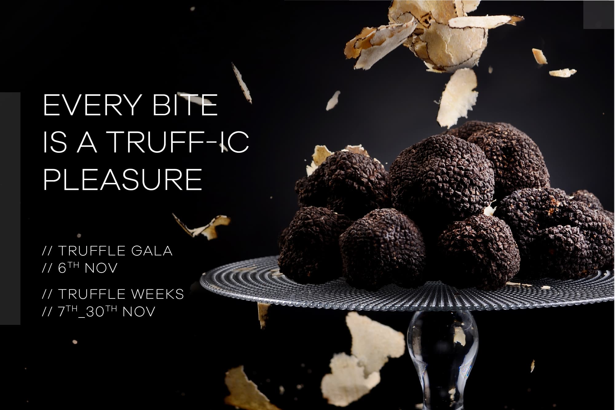Truffle Evening & Truffle Weeks SANA Berlin