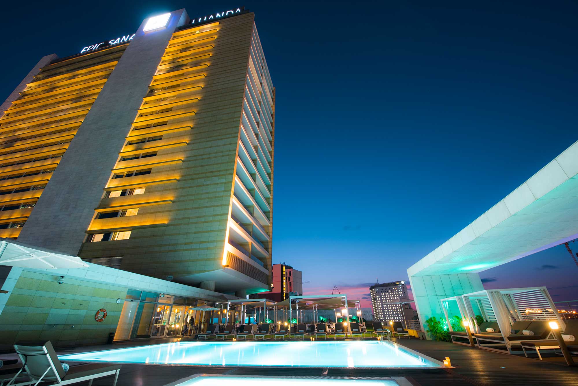 Epic Sana Luanda Hotel Exterior Pool 8