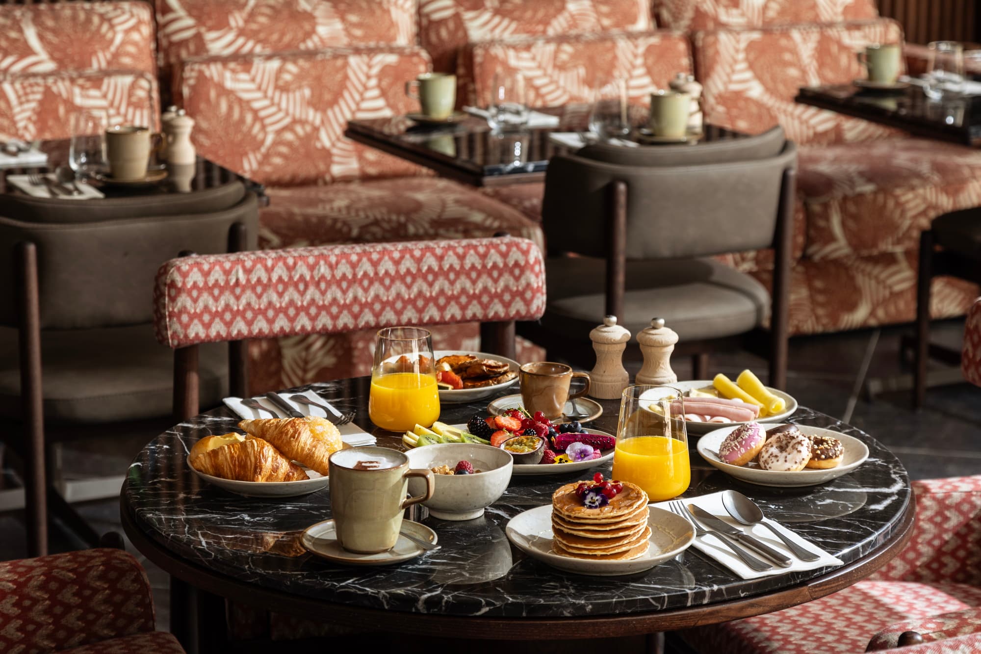 The Living Room & The Kitchen