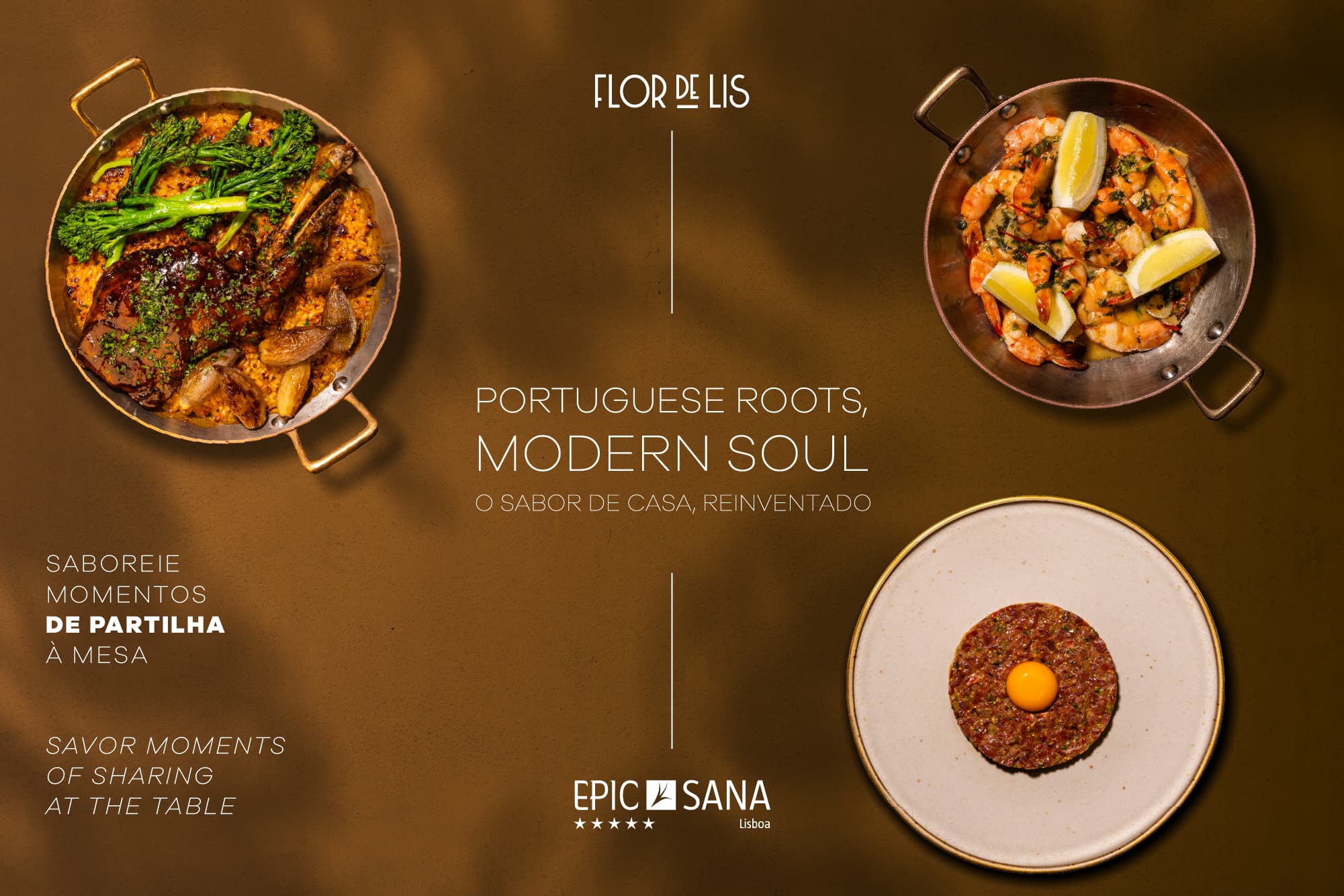 Menu Partilha EPIC SANA Lisboa